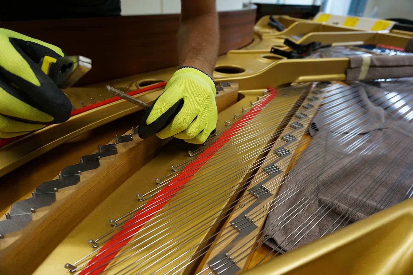 Atelier d'entretien, de réparation et de restauration de pianos dans le Finistère