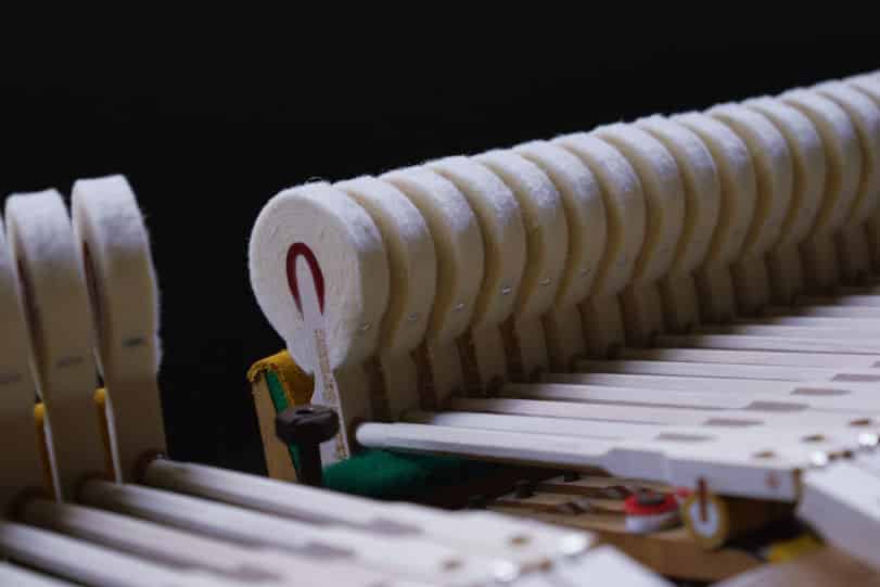 Marteaux et manches de piano neufs pour un piano à queue Steingraeber